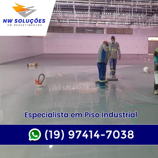 piso industrial em Campinas