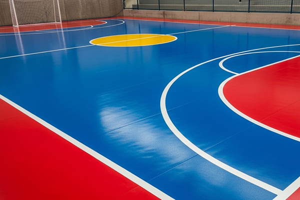 pintura revestimento epóxi para quadras