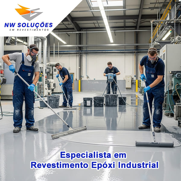 empresa de revestimento epóxi industrial em Hortolândia