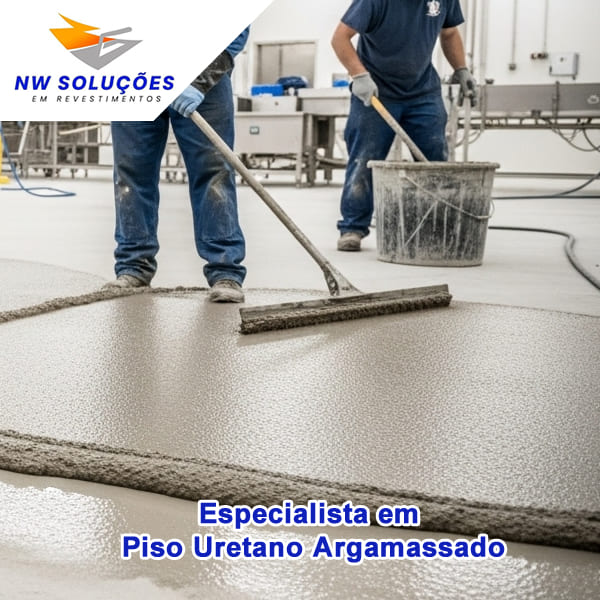 empresa de piso uretano argamassado em Paulínia